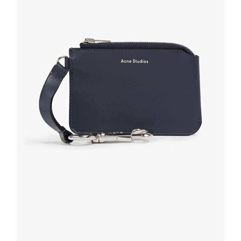Acne Studios Leather wallet with keyring